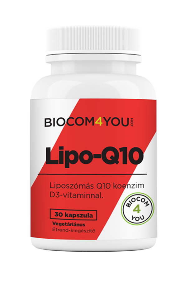 Lipo-Q10 + D3 vitamin 2000ne 30 kapszula - Biocom