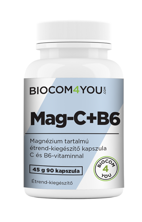 Mag-C+B6 kapszula 90 db - Biocom