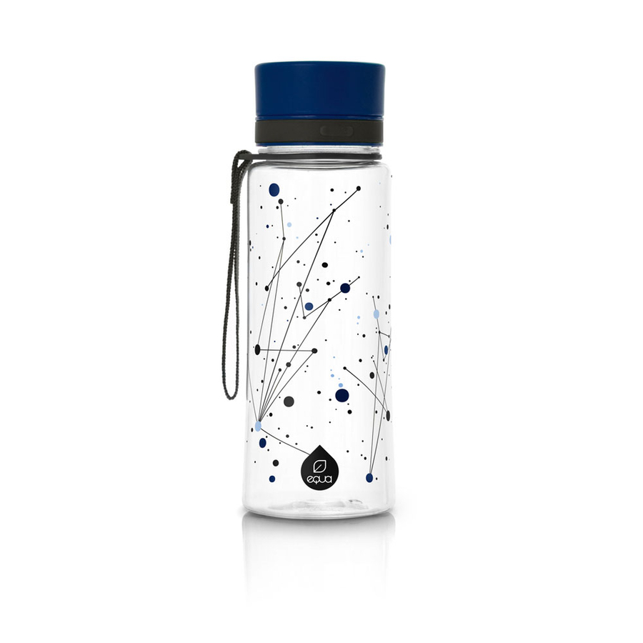 BPA mentes műanyag kulacs 600ml - Világegyetem - Equa