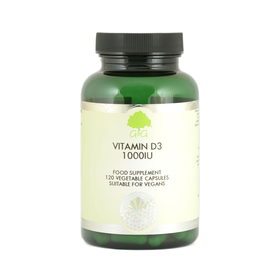D3-vitamin vegán 1000ne 120 kapszula – G&G