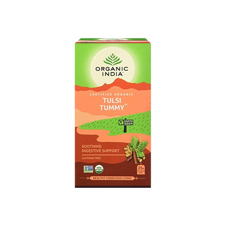 Tulsi TUMMY, filteres bio tea, 25 filter - Organic India