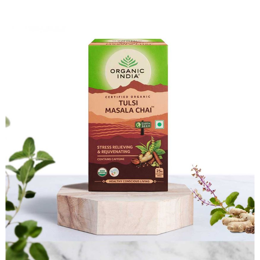 Bio Tulsi tea - Chai Masala - Filteres - Organic India