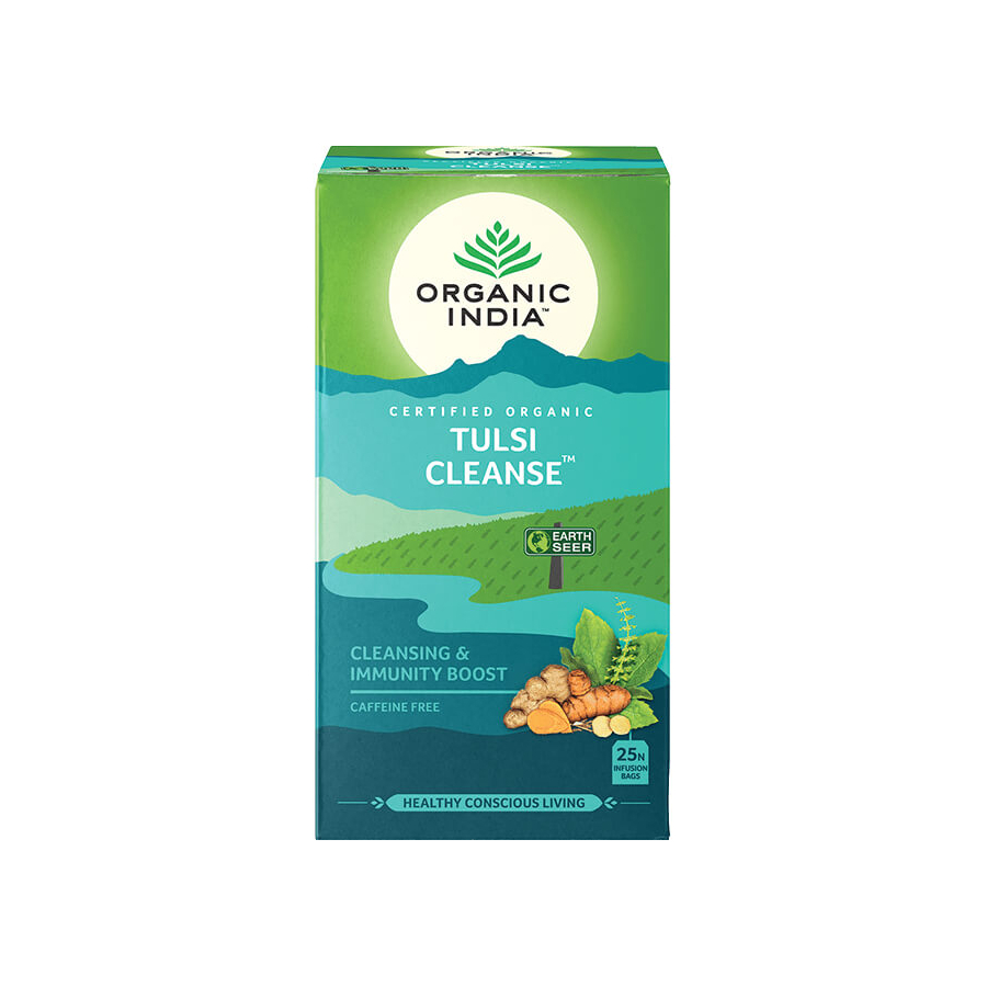 Tulsi CLEANSE, filteres bio tea, 25 filter - Organic India