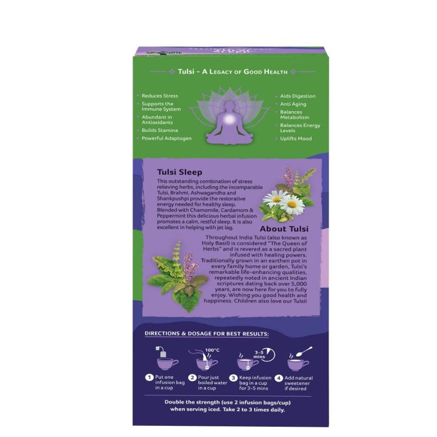 Bio Tulsi Tea - Sleep - Filteres - Organic India