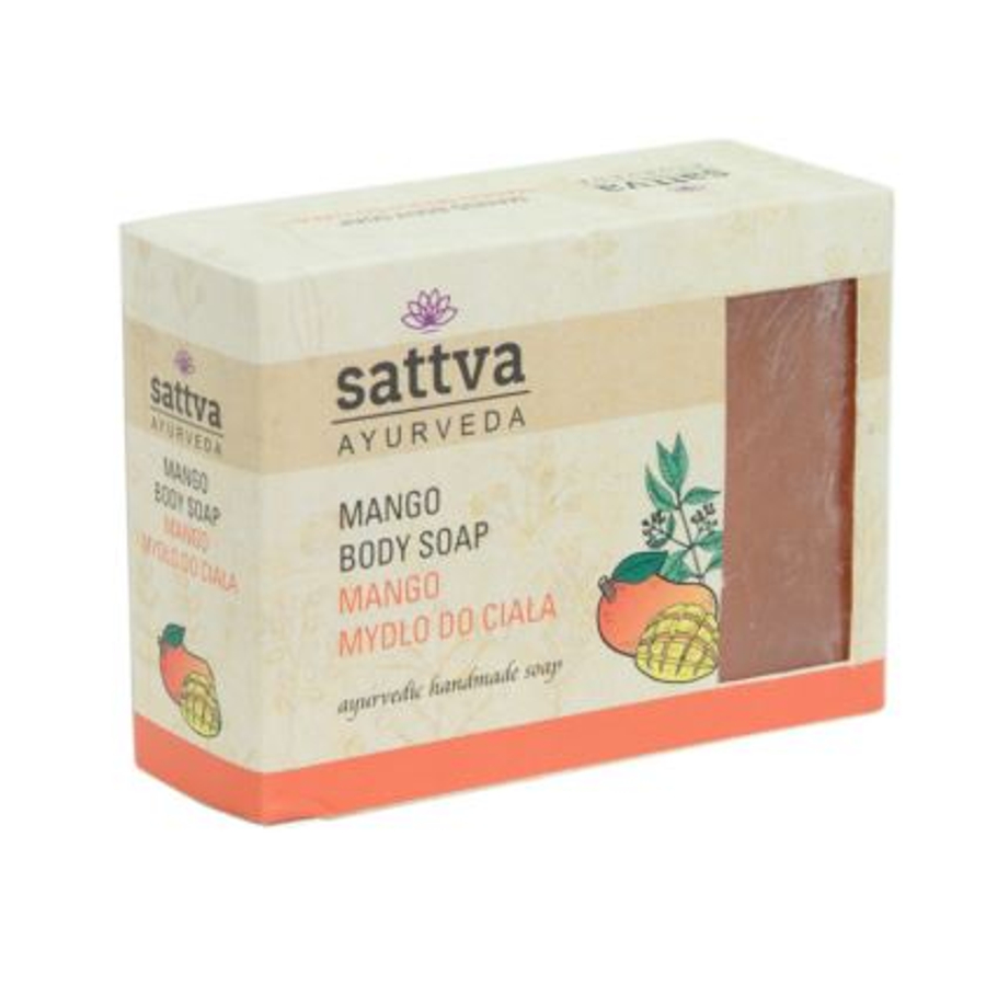 Ajurvédikus kézműves szappan - Mangó 125g - Sattva Ayurveda