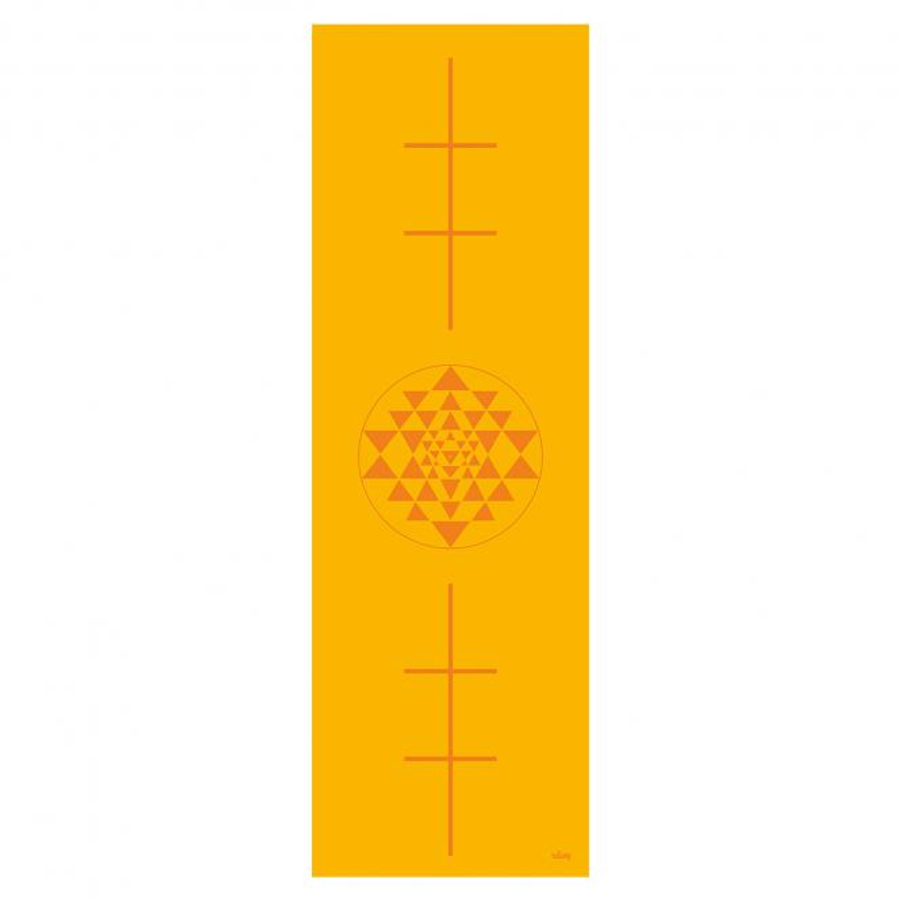 Leela jógaszőnyeg - Sárga Yantra - Bodhi
