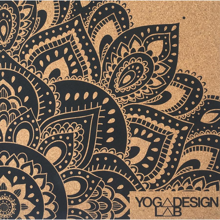 Parafa Jógaszőnyeg - Mandala Black - YogaDesignLab