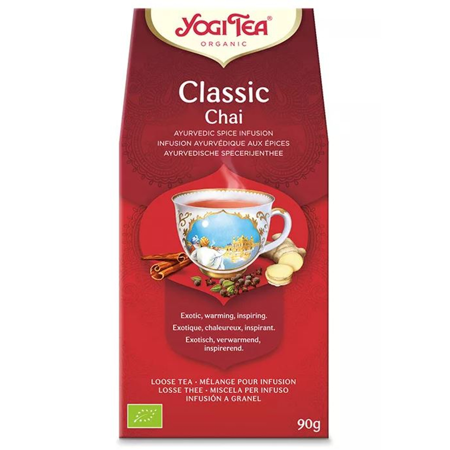 Klasszikus szálas chai bio tea - Yogi Tea