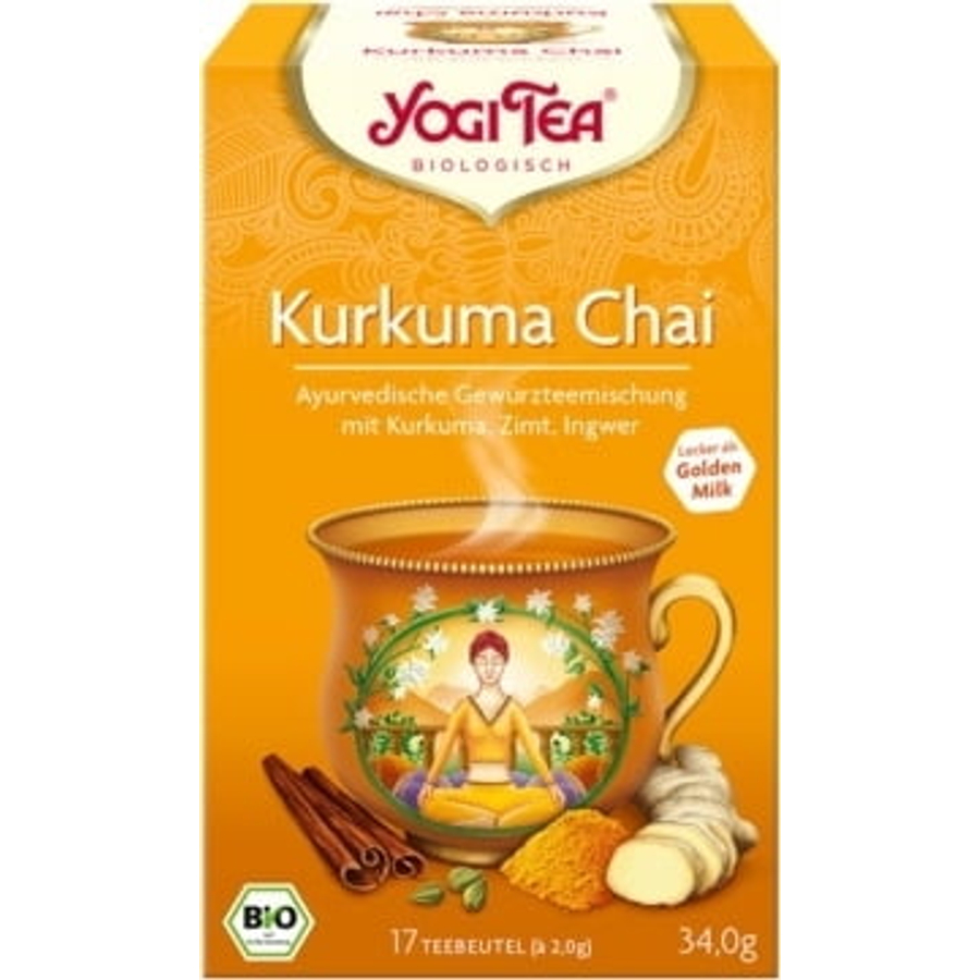 Kurkuma chai bio tea - Yogi Tea