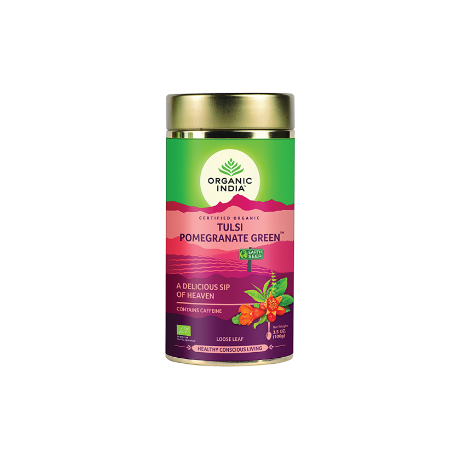 Bio Tulsi tea - Málna és őszibarack - Szálas - Organic India