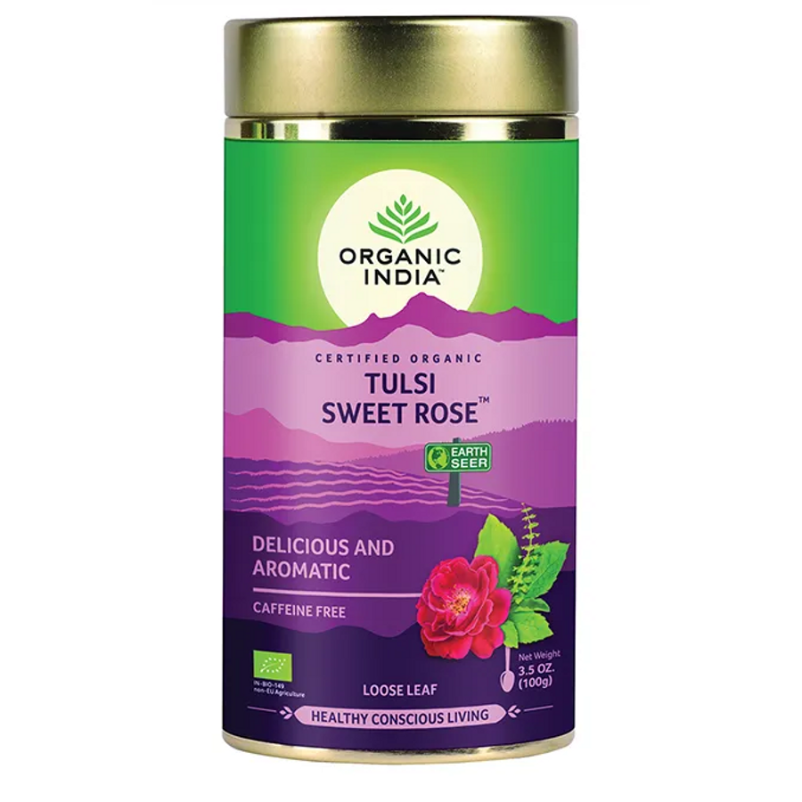 Bio Tulsi Tea - Rózsa - Szálas - Organic India
